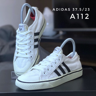 ADIDAS (37.5/23) รองเท้าแบรนด์เนมแท้มือสอง (A112)