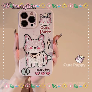 🌈Langton🌸การ์ตูน ลูกแมว สีชมพู สาวน่ารักหัวใจ เรียบง่ายiphone 11 14 pro max ป้องกันการหล่น ขอบเต็ม case for iPhone 12 13