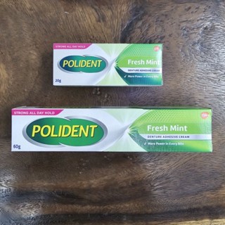 Polident Fresh Mint Cream กาวติดฟันปลอม