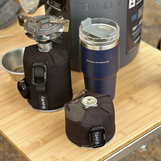 CAMP15 : Flat G Canister cover (ผ้าหุ้มกระป๋องซาลาเปา) สำหรับกระป๋อง 250 กรัม