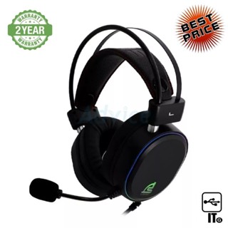 HEADSET (7.1) SIGNO E-SPORT HP-831 ELECTRA BLACK ประกัน 2Y หูฟัง หูฟังเกมมิ่ง หูฟังเล่นเกม เฮดเซ็ท