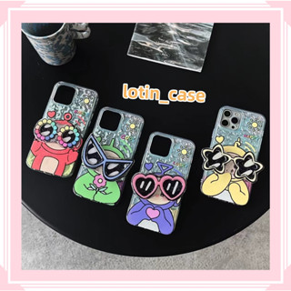 🎁ส่งของขวัญ🎁เคสไอโฟน สำหรับ 11 13 for iPhone Case 14 12 Pro Max น่าสนใจ น่ารัก การ์ตูน กันกระแทก ปกป้อง เคสโทรศัพท์