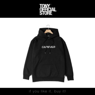 [มีสินค้าพร้อมส่ง]CARNIVAL CLASSIC OG HOODIE BLACK