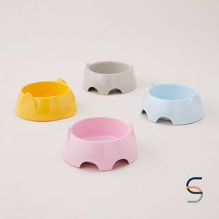 SARABARN Pet Bowl | ชามอาหารสัตว์เลี้ยง ชามอาหารมีหู ชามข้าว