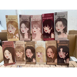KOTA Color Cream สีย้อมผมออแกนิค ยาย้อมผม มี 9 เฉดสี 100 ml.