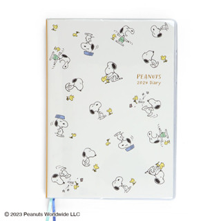 [Direct from Japan] Schedule Book 2024 / Sanrio Snoopy B6 Diary ( Ruled type ) Japan NEW