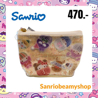 🎀กระเป๋าซิปลาย Sanrio ของจริงสวยมาก สามารถใส่เหรียญและแบงค์พับได้ค่ะ🎀