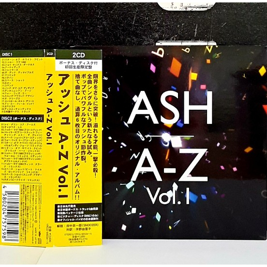 CD ซีดีเพลง Ash / A - Z Vol.I                                          -s011