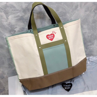 (ของแท้100%) สินค้าพร้อมส่ง JDBOY - Human made tote bag กระเป๋าถือ ผู้ชาย