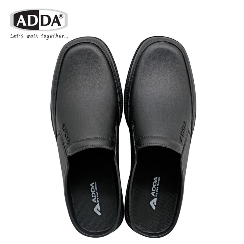 รองเท้าADDA  รุ่น 17501 M1รองเท้าแบบสวมเปิดส้นใส่ลำลองทางการสวมใส่สบาย  มีสีดำไซส์ :  7-11พร้อมส่งค่ะ