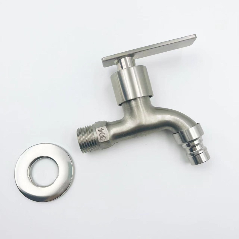 ก๊อกน้ำ ก๊อกน้ำสแตนเลส 304 ก๊อกสนาม วัสดุทำจากสแตนเลส 304 ทั้งชิ้น (ไม่ชุบ) - รูปที่ 5