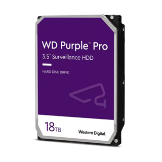 ฮาร์ดดิสก์  18TB WD AV PURPLE PRO 512MB 7200 RPM WD181PURP