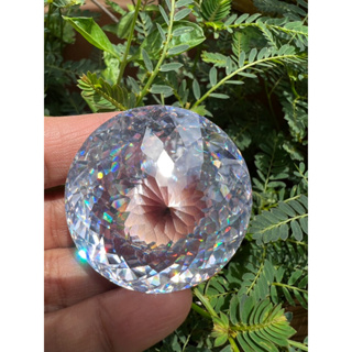 cz Round 54 x54 mm 1112 carats 1 pieces