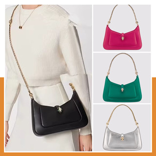 กระเป๋าสะพายข้าง Bvlgari Serpenti Baia small shoulder bag หนังแท้