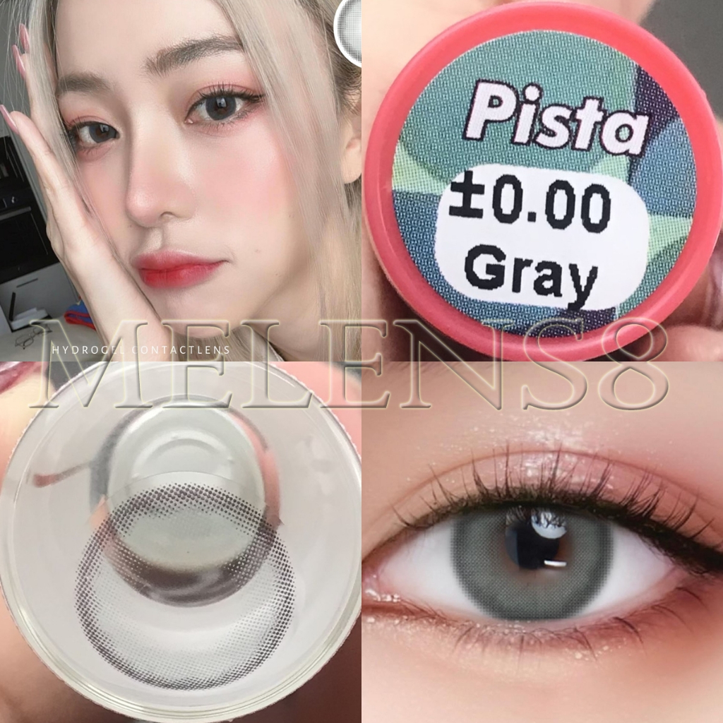 "มีค่าสายตา" มินิ คอนแทคเลนส์ : Pista เลนส์ไฮโรเจล สวยธรรมชาติละมุน มาก ค่าอมน้ำ 55%