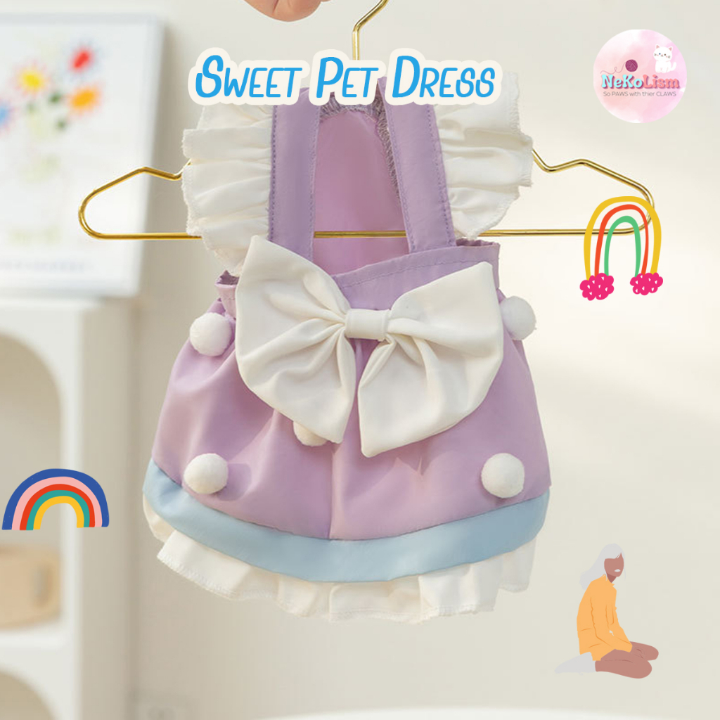 Candy Pet Dress เสื้อหมา เสื้อสุนัข แมว ชุดหมา แต่งตัวแมว