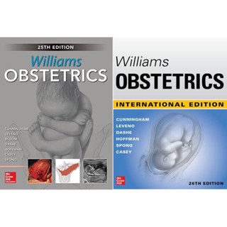 [หนังสือ] Williams Obstetrics สูติศาสตร์ สูตินรีเวช นรีเวชศาสตร์ ob gyne obstetric gynecology internal medicine textbook