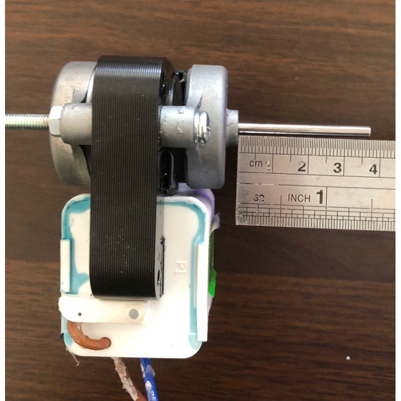 มอเตอร์พัดลมตู้แช่,ตู้เย็น220V/50Hz/0.18A/15W - รูปที่ 4