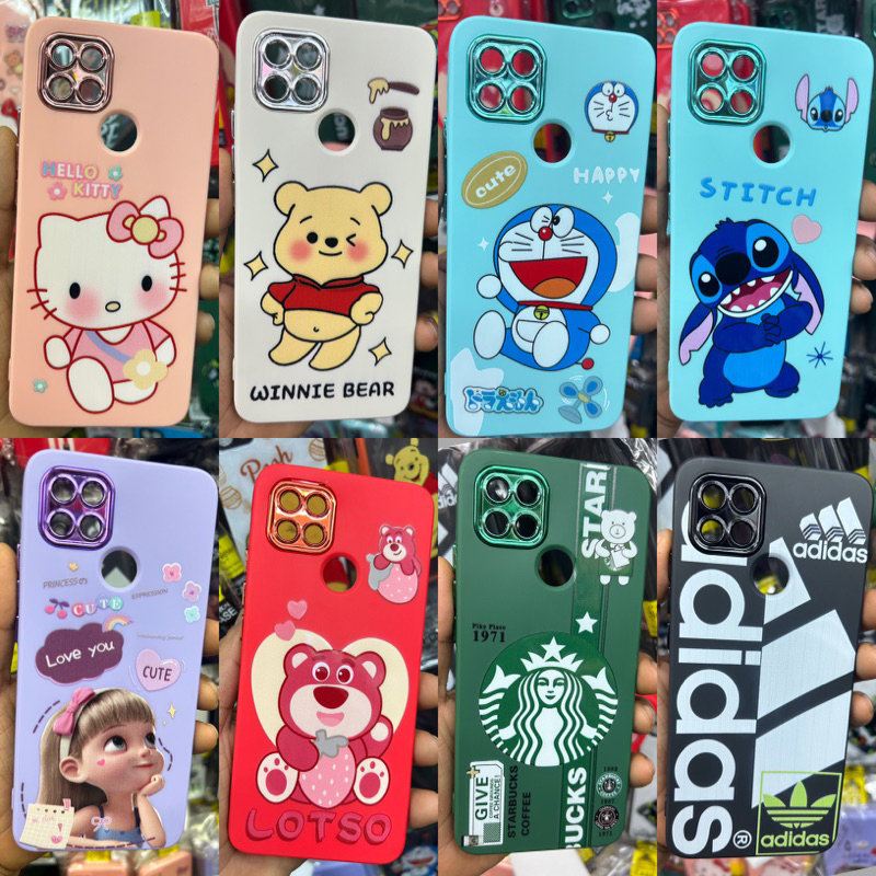 CASEเคส OPPOA15 A16K A16 A5S F9 A12 กำมะหยี่ ลายการ์ตูน& ฟิล์มเต็มจอ-ใาพร้อมส่หม่ #มีสินค้ง