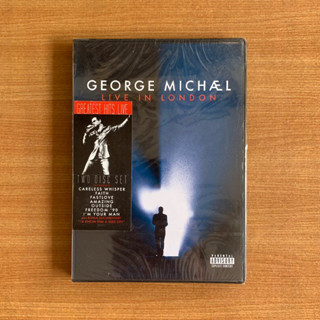 DVD : George Michael Live in London (2009) [มือ 1] ดีวีดี concert คอนเสิร์ต แผ่นแท้ ตรงปก