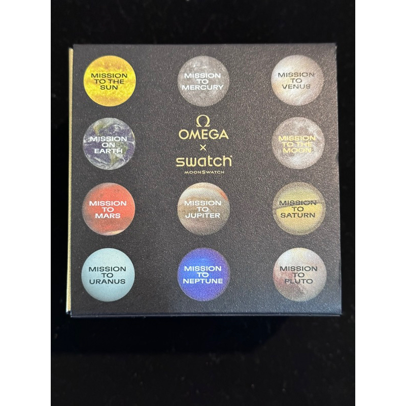 Brand NEW! Omega X Swatch Moonshine Gold Swiss pattern