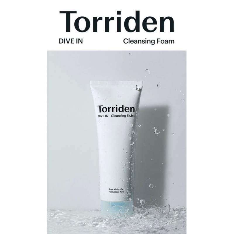 ✅ (พร้อมส่ง) Torriden Dive-in Cleansing Foam 150ml