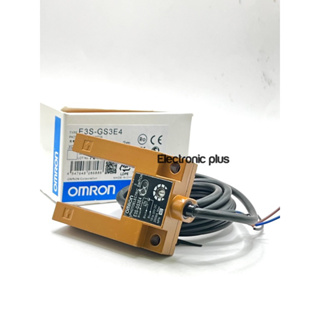 E3S-GS3E4 E3S-GS3 Omron Photoelectric Switch 3สายยาว 2M NPN NO เซ็นเซอร์ก้ามปู