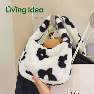 Living idea กระเป๋าถือ กระเป๋าถือคล้องแขนสุดคิวส์ แฟชั่น สุดฮิต ใช้ได้ทุกโอกาส