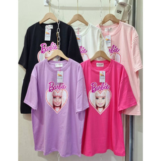 เสื้อยืดOversizeลายหน้าBarbieป้ายItsmyday