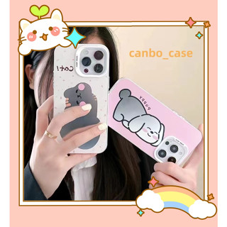 🎁ส่งของขวัญ🎁เคสไอโฟน สำหรับ 11 14 for iPhone Case 13 12 Pro Max น่ารัก น่าสนใจ การ์ตูน กันกระแทก เคสนิ่ม เคสโทรศัพท์