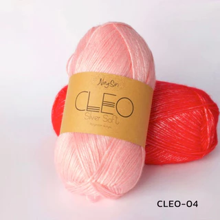ไหมพรม NingSiri CLEO Silver Soft ครีโอ ซิลเวอร์ ซอฟท์