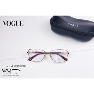 กรอบแว่น VOGUE VO4271B 5152 Size 54 ลิขสิทธิแท้ 💯% พร้อมใบรับประกัน 2 ปี โดย SELF Optical