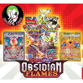 พร้อมส่ง Pokemon Obsidian Flames Booster Box (36 Packs)