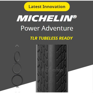 MICHELIN POWER ADVENTURE GRAVEL TUBELESS TiRE ยางเสือหมอบ ยางทัวริ่ง ยางกราเวล