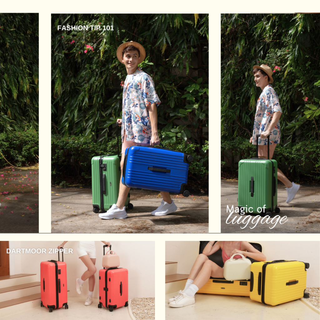 PEGASUS กระเป๋าเดินทางล้อลาก 25 นิ้ว 30 นิ้ว รุ่น Dartmoor Zipper ใบใหญ่ Pegasus luggage ฐานล้อใหญ่นวัตกรรมลูกปืนยานยนต์