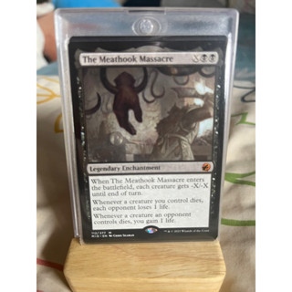 การ์ด MTG The Meathook Massacre Black Magic the gathering EDH รุ่น MID สภาพ Nm