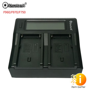 Shutter B Dual Digital Charger F960/F970/F750 for Sony