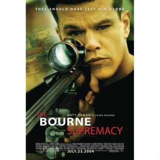 DVD Bourne Supremacy (2002). (Language Thai ).(Action). ดีวีดี สุดยอดเกมล่าจารชน(พากย์ไทย)