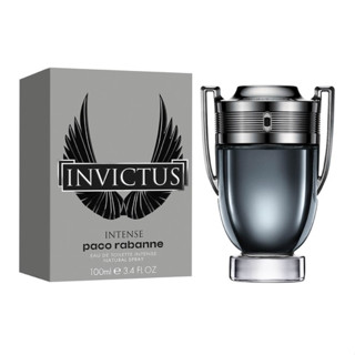 ของแท้!!! Paco Rabanne Invictus Intense EDT for men 100ml Tester box ของใหม่ ป้ายไทย (พร้อมส่งค่ะ)