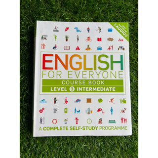 หนังสือมือ 2 สภาพเยี่ยม ENGLISH FOR EVERYONE: COURSE BOOK LEVEL 3 INTERMEDIATE (WITH FREE ONLINE AUDIO) โดย HAYLEY MAHER