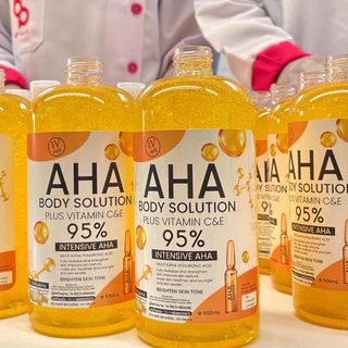 1แถม1 AHA 95% สูตรเข้มข้น บำรุงผิว เซรั่มผิว ไอวี ริช 500ml