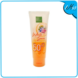 Baby Bright เบบี้ไบร์ท บอดี้โลชั่น 160 มล. Baby Bright Body Lotion SPF50 PA+++ 160 ml. (มีให้เลือก 2 สูตร)