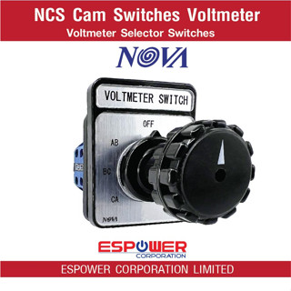 NOVA Voltmeter selector switch (NCS)เบรกเกอร์ควบคุม 20A 6 Contacts, 4 Contacts
