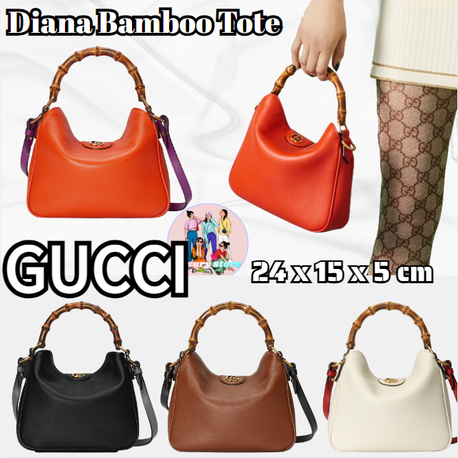 กุชชี่ Gucci Diana Bamboo กระเป๋าสะพายใบเล็ก/กระเป๋าสะพายข้าง/กระเป๋าสะพาย