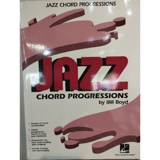 JAZZ CHORD PROGRESSIONS BY BILL BOYD /073999484182