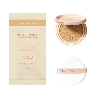 Y.O.U awless Cushion foundation「REFILL」11g.วาย.โอ.ยู นูทริแวร์พลัส ฟลอเลท คุชชั่น ฟาวน์เดชั่น (รีฟีล)