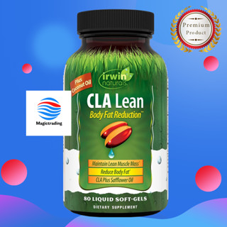 Irwin Naturals, CLA Lean, Body Fat Reduction / 80 Liquid Soft-Gels