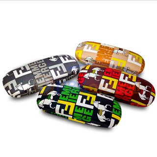 กล่องแว่นตาแฟชั่นลวดลายงานอาร์ต 1แพ็ต 10ใบ ราคา250