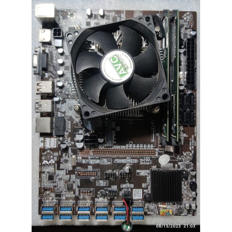 CPU Intel G4560 + Ram DDR4 8G (4x2) + Board BTC-B250C