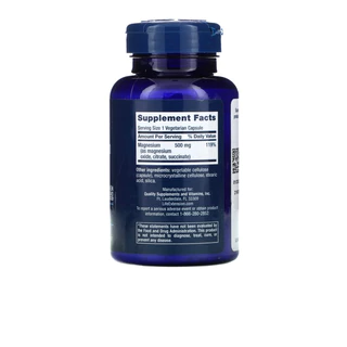 Magnesium แมกนีเซียม เกรดคุณภาพ Life Extension นำเข้าจากสหรัฐอเมริกา🇺🇸 500mg. ของแท้ 100%